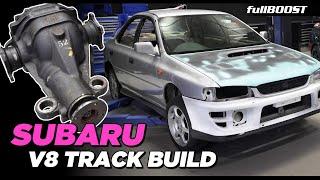 We jam an R200 diff into our V8 Subaru WRX build