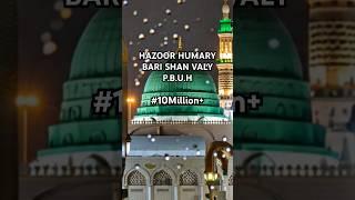 HAZOOR HUMARY BARI SHAN VALY P.B.U.H #islamicstatus #shortsfeed #ytshorts #beautiful #new #live