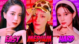 How Many KPOP Idols Do You Know? (From EASY to Hard) | Name The Kpop Idol Challenge #5