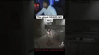 The ghost HEARS MY MIC! #horrorgaming  #supernormal