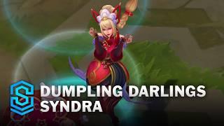 Dumpling Darlings Syndra Skin Spotlight - Pre-Release - PBE Preview - League of Legends