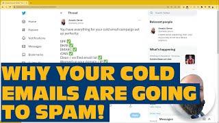 Why Are My Cold Emails Going to Spam? Watch if Your Domain Is With GoDaddy