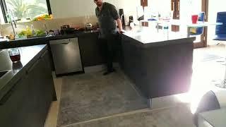 Soyboy Brent Kaskel works out in the kitchen to impress Marie