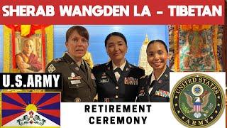 Celebrated Sherab La’s retirement from the US Army after 21 years of service. #tibetan #tibetanvlog