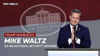 Who’s Mike Waltz, Trump’s nominee for national security advisor