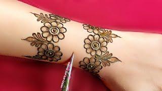 Back hand stylish mehandi design | Easy & simple mehndi design | mehndi ka design | mehndi.