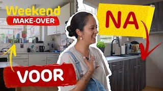 STIJLVOLLE DIY KEUKEN MAKE-OVER IN 1 WEEKEND!