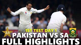 Pakistan vs South Africa Full Highlights 1st Test 2024 Day 1 | PAK VS SA