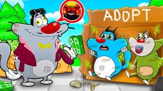 Roblox Monster Try To Adopt Oggy And Jack