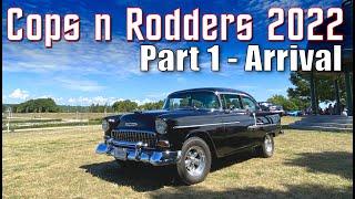 Cops N Rodders 2022 Car Show At Hamilton Ontario Canada - Part 1 - The ARRIVAL