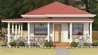 Most Beautiful Small House Design l Cozy Home With Floor Plan