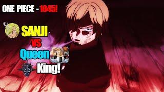 Sanji vs Queen&King!