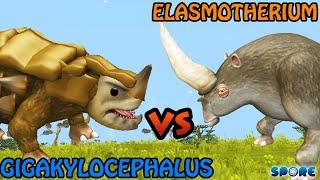 Gigakylocephalus vs Elasmotherium | Dino vs Cenozoic [S2E8] | SPORE