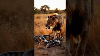 Lion vs Cobra | Epic Wildlife Showdown in the Wild!