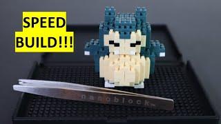 Snorlax Pokémon Nanoblock Speed Build (NBPM_012)