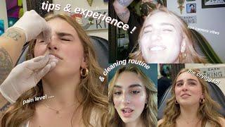 getting my nose pierced (tips & experience)