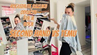 Second hand Vs ‼️TEMU‼️zavirite u moj ormar i procijenite šta je isplatnije i šta je kvalitetnije️