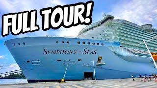 Symphony of the Seas Ship Tour! Deck By Deck Walk Through of Royal Caribbean Cruise Ship!