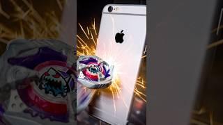 Beyblade VS iPhone!!