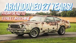 ABANDONED Mustang Cobra Rescued After 27 Years - From Dead to Street Machine