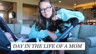 PRODUCTIVE DITL w/ a NEWBORN! Chatty vlog, going back to work, and getting on a cleaning schedule