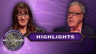 Diana England Tackles Sports & Politics | Who Wants To Be A Millionaire