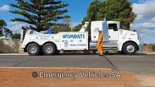 Kenworth Heavy Tow Truck at Gawler Volvo truck rollover