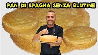 PAN DI SPAGNA PERFETTO SENZA GLUTINE IDEALE PER TUTTE LE TORTE. CORSO DI PASTICCERIA IN CASA