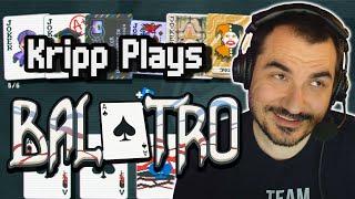 How good is BALATRO? - Kripp plays Balatro - Part 1