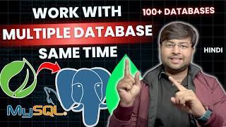 Complete Spring Boot Tutorial: Working with Multiple Databases (MongoDB, MySQL, PostgreSQL)