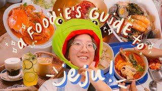 what i eat in a week in jeju, korea!  a foodie's guide to the best cafes, restaurants & markets