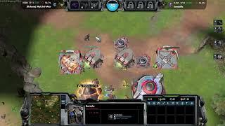 dealing with Aggressive Infernals player, Van vs Inf 1700mmr ladder stormgate #sub