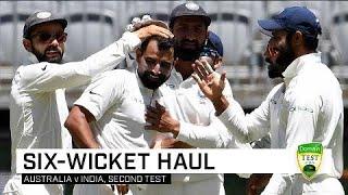 Shami mops up in second innings