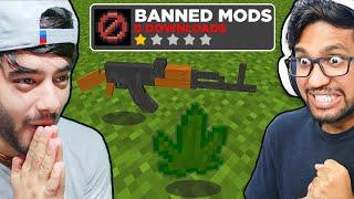 DON'T DOWNLOAD THESE BANNED MINECRAFT MODS !