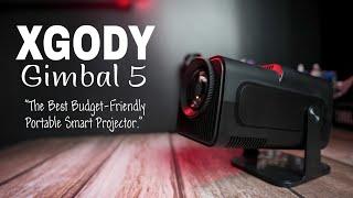 XGODY Gimbal 5 Portable Smart Projector | The Best Portable Projector On A Budget!!!