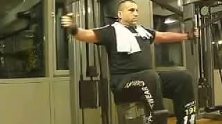 Home Training 15 with Georgios Bitzenis 105 kg - Highlights © 2017 Arm & chest training TOP 105 kg