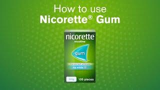 NICORETTE®: How to Use Nicotine Gum?