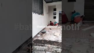 Ide lantai garasi dan teras rumah. #youtubeshorts  #viral