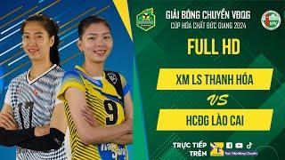 Full HD | XM LS Thanh Hóa vs HCĐG Lào Cai | Giải bóng chuyền VĐQG cúp HCĐG 2024