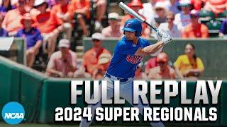 Florida vs. Clemson: 2024 NCAA baseball super regionals Game 2 | FULL REPLAY