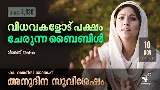 Bible Which Stands With Widows | Nov 10 2024 Daily Gospel Reflection Malayalam