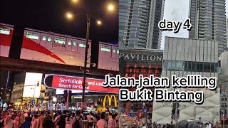 Jalan-jalan ke Bukit Bintang Kuala Lumpur 2024 | Kuliner Jalan alor , Lot 10 , Hotel Sleeping Lions