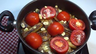 (Subtitle)Make this delicious eggplant dish once and you will fall in love with it  #food #patlıca