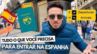 COMO PASSAR PELA IMIGRAÇÃO NA ESPANHA