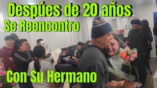 DESPÚES DE 20 AÑOSSe Reencontro Con Su Hermano y asi Fue Su Reaccion #Reencuentro #wow