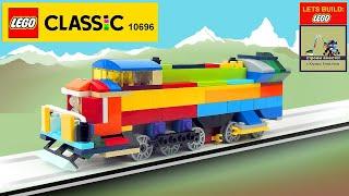 Lego 10696 Train MOC How to build Train from Lego Classic 10696  Save Money & Space with Lego