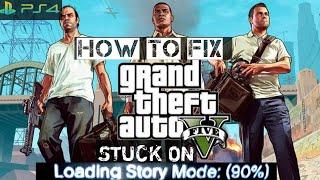 How to fix GTA 5 Stuck on 90% on Ps4