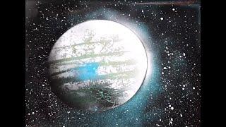 Painting a Green and White Planet with Tarrker