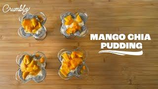 How to make #mango chia pudding  a #healthy breakfast #recipe