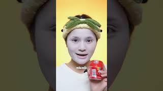 Thử thách makeup theo màu kẹo đón Tết #Shorts | Lie Makeup